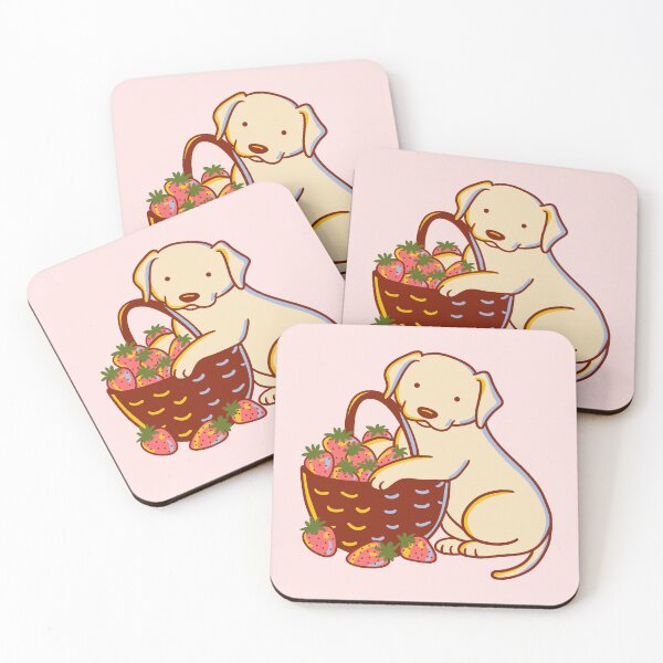 Item preview, Labrador and Strawberries designed and sold by Wlaurence.
