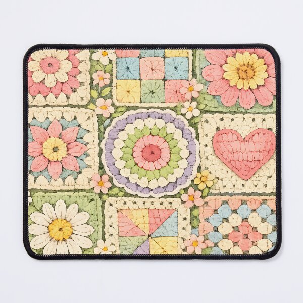 Item preview, Granny Square Garden Stitch by Stitch designed and sold by PatiImagination.