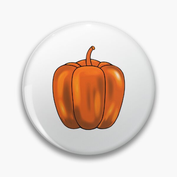 Item preview, Cute Orange Pepper designed and sold by Sartoris Art.