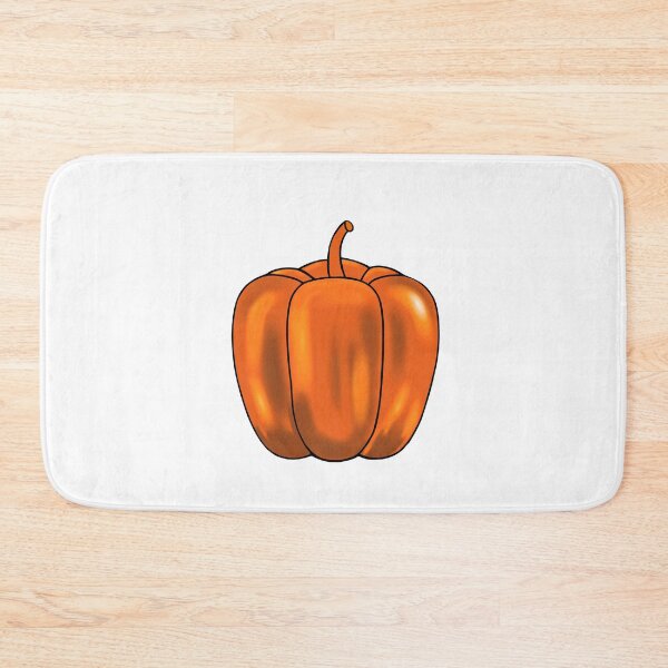 Item preview, Cute Orange Pepper designed and sold by Sartoris Art.