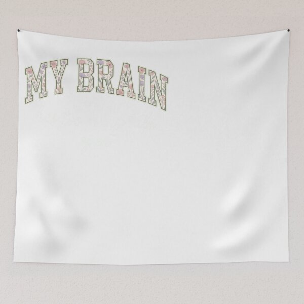 Item preview, My Brain Has Too Many Tabs Open Floral Design designed and sold by JMDesignHub.