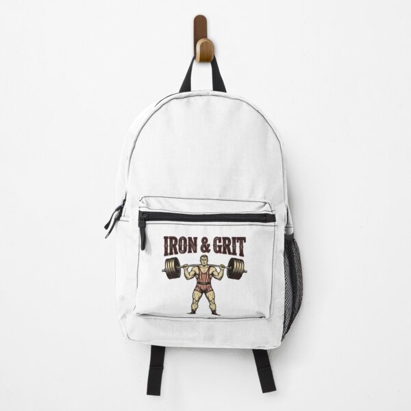 Item preview, Iron & Grit – Old School Strength Vintage designed and sold by PixelStyle Studio.