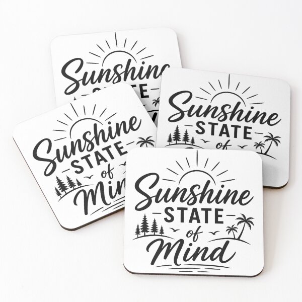 Item preview, Sunshine State of Mind designed and sold by Side Quest Co..