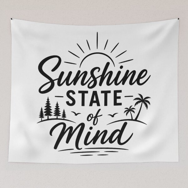 Item preview, Sunshine State of Mind designed and sold by Side Quest Co..