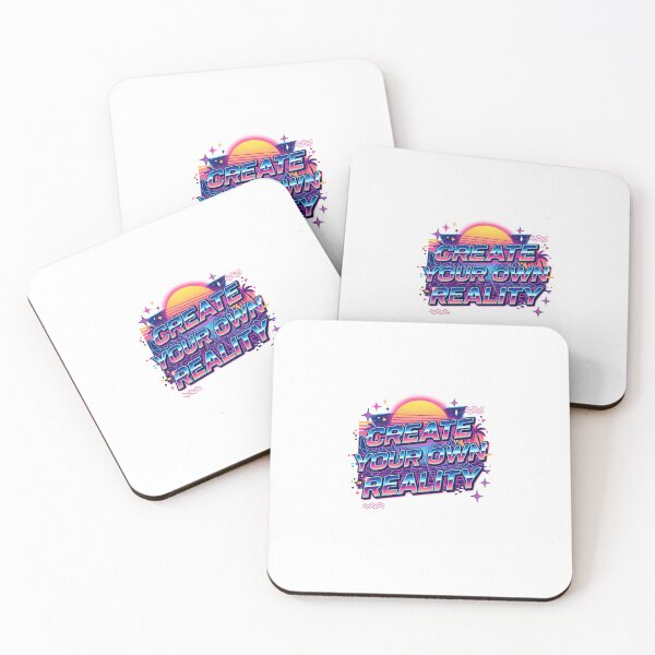 Artikelvorschau, Create Your Own Reality Retro Synthwave Design entworfen und verkauft von Create Your Own Reality.