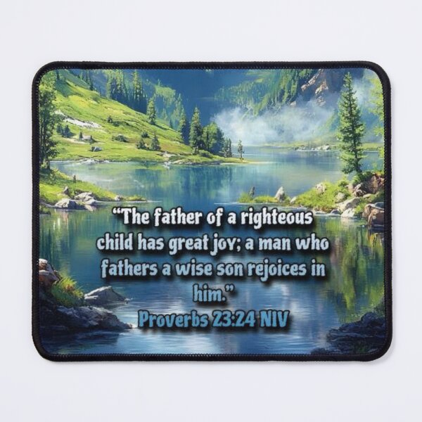 Item preview, Proverbs 23:24 NIV - JCTRUTHER designed and sold by JCTRUTHERshop.