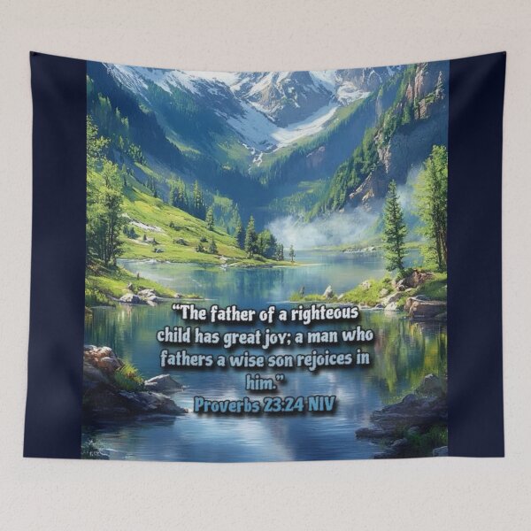 Item preview, Proverbs 23:24 NIV - JCTRUTHER designed and sold by JCTRUTHERshop.