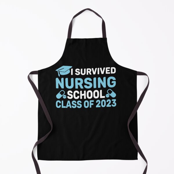 Item preview, I Survived Nursing School Class 2023 designed and sold by SiarheiYur.