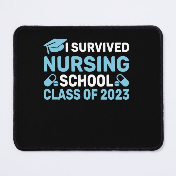 Item preview, I Survived Nursing School Class 2023 designed and sold by SiarheiYur.