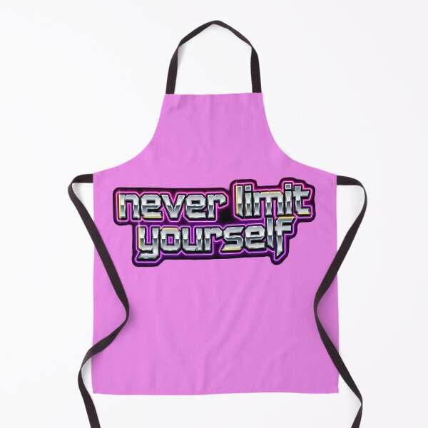 Item preview, Never Limit Yourself Synthwave Retro Futuristic Neon T-Shirt designed and sold by weeomano.