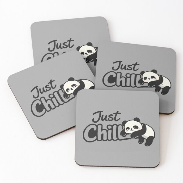 Item preview, Just Chill Panda Funny Relaxed Shirt Cute Panda Lover Gift Lazy Panda Tee Relatable Humor Shirt Panda Chill Gift designed and sold by Gremlin Hours.
