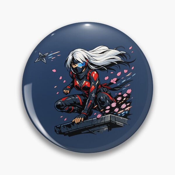 Item preview, Cyber Kunoichi Female Ninja Futuristic Anime designed and sold by MagicMakerPh⭐⭐⭐⭐⭐.