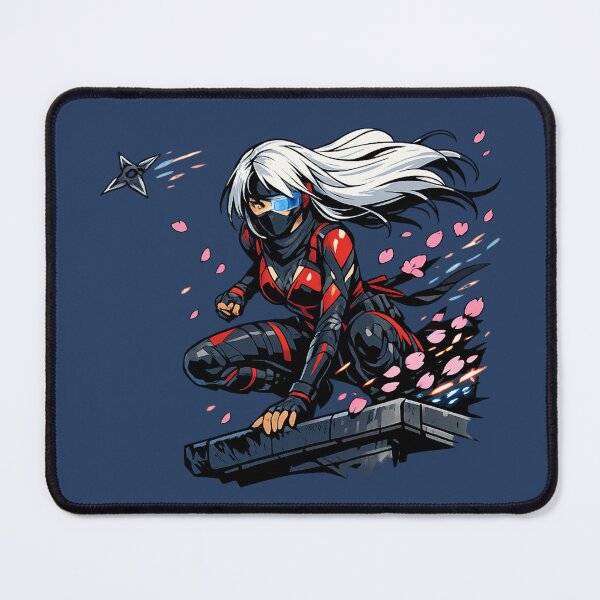 Item preview, Cyber Kunoichi Female Ninja Futuristic Anime designed and sold by MagicMakerPh.