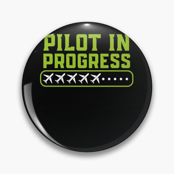 Item preview, Pilot In Progress Loading Bar Aviation designed and sold by SiarheiYur.