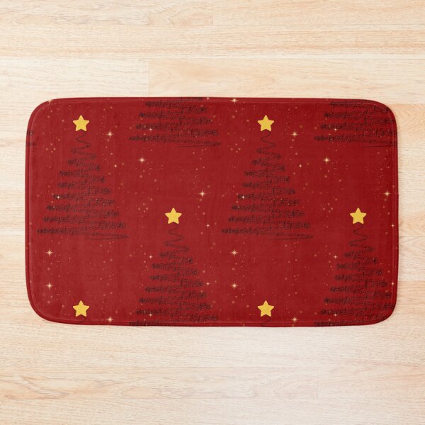 Item preview, Musical Christmas Tree (on deep red) designed and sold by Boy and Belugee.