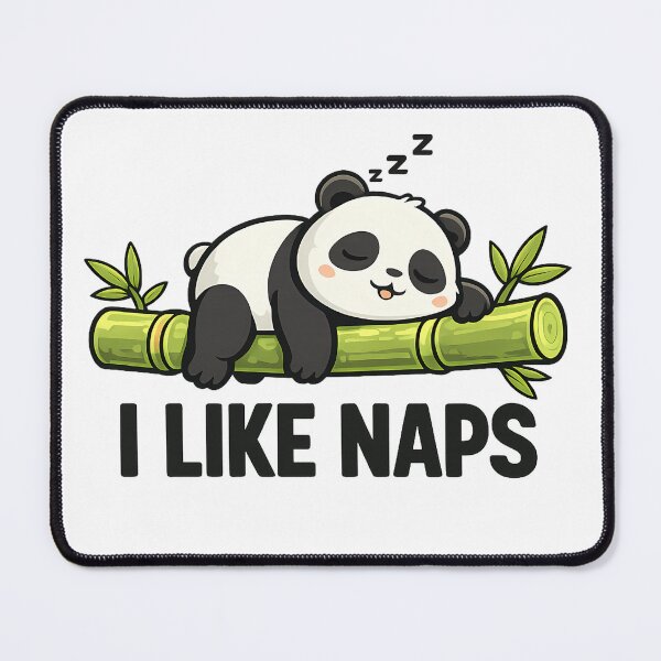 Item preview, I Like Naps Panda Funny Lazy Shirt Cute Panda Lover Gift Sleepy Panda Tee Relatable Nap Humor Shirt Panda Sleep Gift designed and sold by Gremlin Hours.