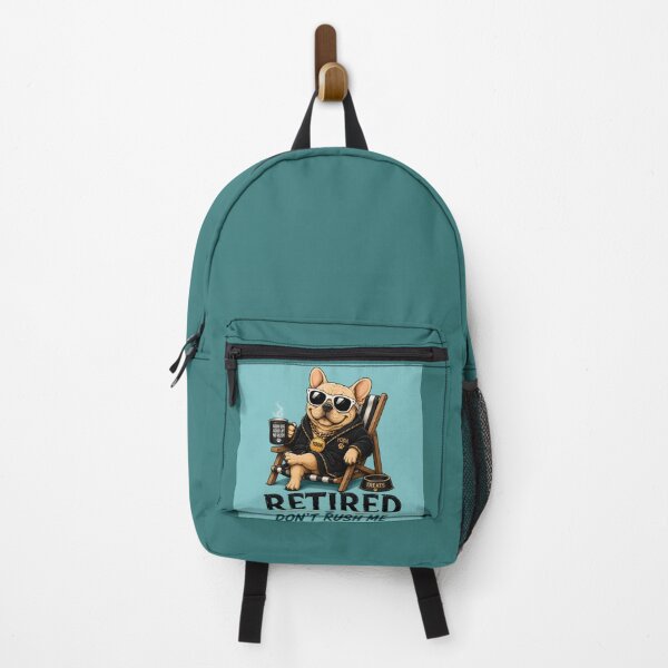 Item preview, Funny French Bulldog Retired Life designed and sold by MischiefPaws.