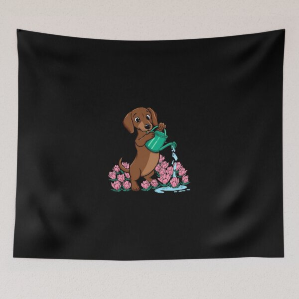 Item preview, Magnolia Gardener Dachshund Funny Gifts designed and sold by Domel9674.