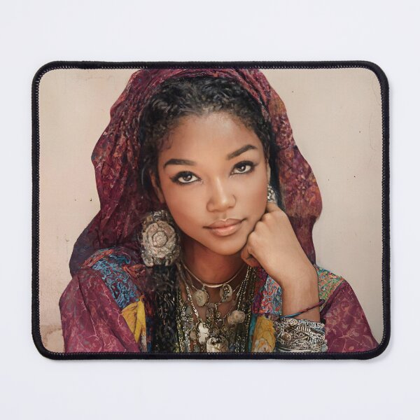 Item preview, Woman From Comoros - African Woman Ethnic Portrait Print designed and sold by Oldetimemercan.