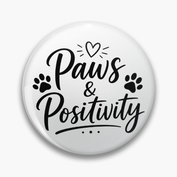 Item preview, Paws and positivity designed and sold by Side Quest Co..
