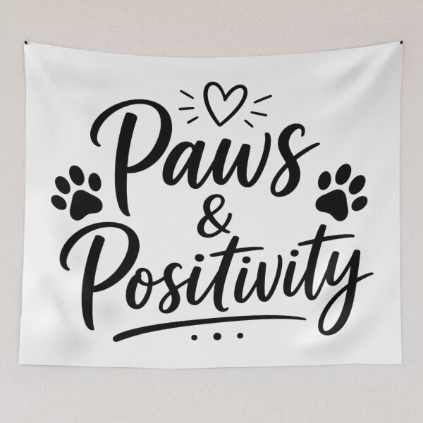 Item preview, Paws and positivity designed and sold by Side Quest Co..