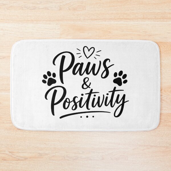 Item preview, Paws and positivity designed and sold by Side Quest Co..