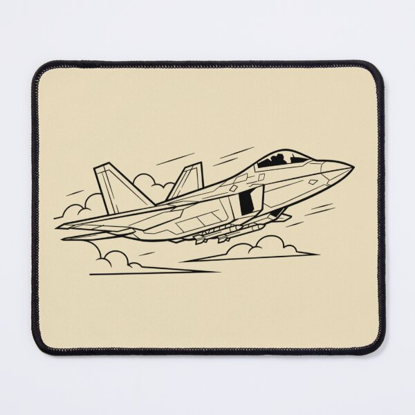 Item preview, Air Superiority — F-22 Raptor Military Jet Drawing designed and sold by NewGen-For-You.