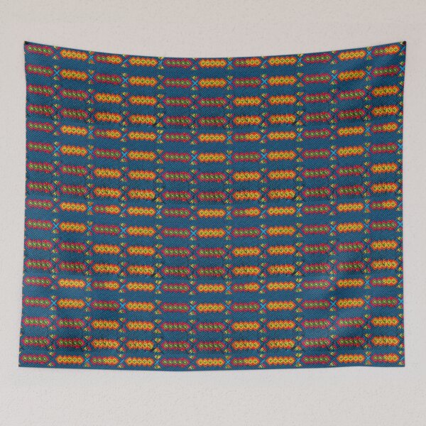 Item preview, Vibrant Boho Ethnic Hand-Woven Textile Pattern designed and sold by ElementoVisual.