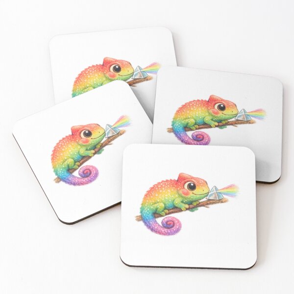Item preview, Rainbow Chameleon Splitting Light Through a Prism designed and sold by eignvalue.