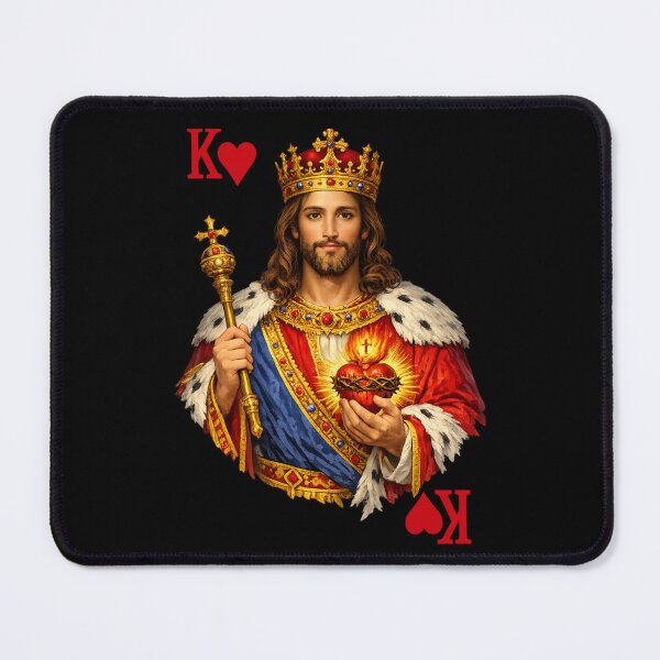 Item preview, Jesus King of Hearts designed and sold by super-think.