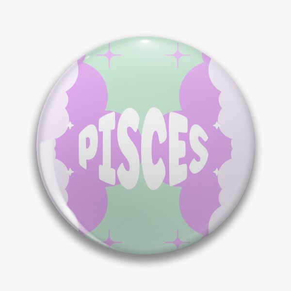 Item preview, Pisces Lucky Colors Seafoam Green & Mystical Purple  designed and sold by AfterDarkDigital.