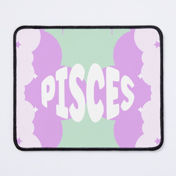 Item preview, Pisces Lucky Colors Seafoam Green & Mystical Purple designed and sold by AfterDarkDigital.
