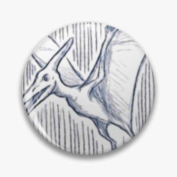 Item preview, Flying Pteranodon Pterodactyl Sketch Gothic Streetwear designed and sold by RawSauropsid.