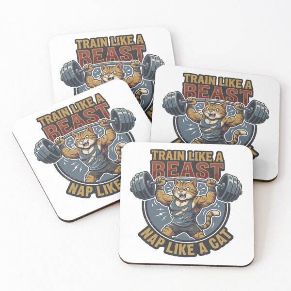 Item preview, Beast Mode Cat designed and sold by PixelStyle Studio.