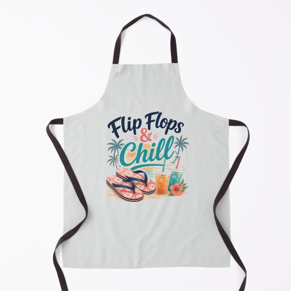 Item preview, Flip Flops & Chill – Tropical Summer Vibes designed and sold by ABLAT-CREATIONS.