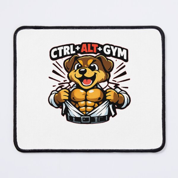 Item preview, Gym Dog designed and sold by DailyQuestPrint.