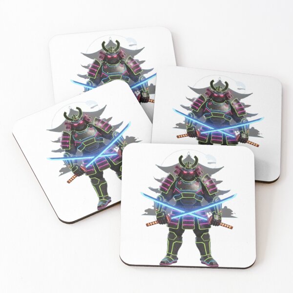 Item preview, Cyberpunk Samurai Warrior – Neon Katana Future Tee designed and sold by PixelStyle Studio.
