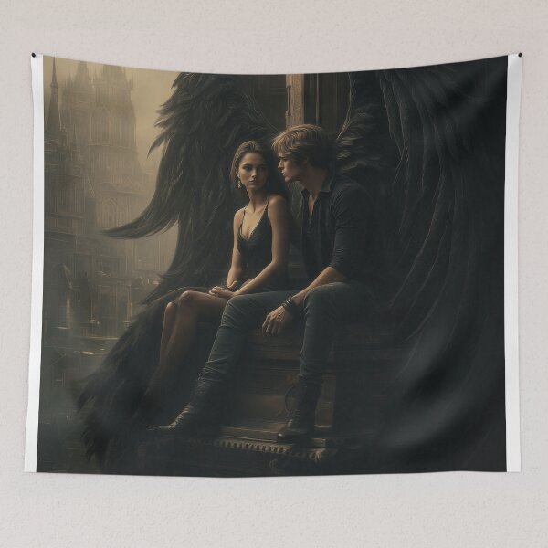 Item preview, Confession Beneath Fallen Wings designed and sold by oanaunciuleanu.