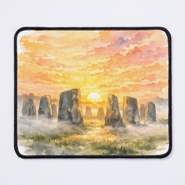 Item preview, Stone Circle Sunrise Ancient Morning designed and sold by PatiImagination.