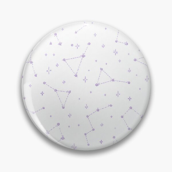 Item preview, Magically whimsical constellations in lavender designed and sold by Whimsically Yours.