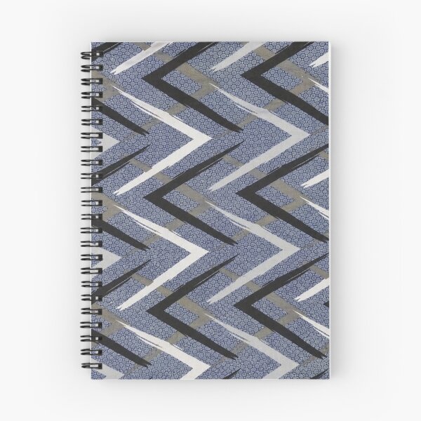 Item preview, Modern Blue Chevron Geometric Seamless Pattern designed and sold by CoolGTees.