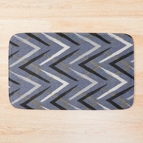 Item preview, Modern Blue Chevron Geometric Seamless Pattern designed and sold by CoolGTees.