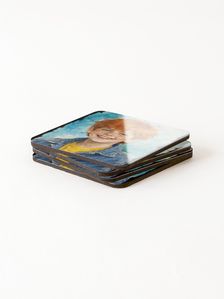 Thumbnail 4 of 5, Coasters (Set of 4), Mike Rilon Human Form designed and sold by wretchedginger.