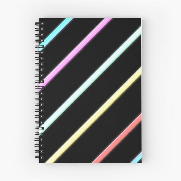 Item preview, Retro Futuristic Neon Laser Glow Stripes designed and sold by Nexus Space.
