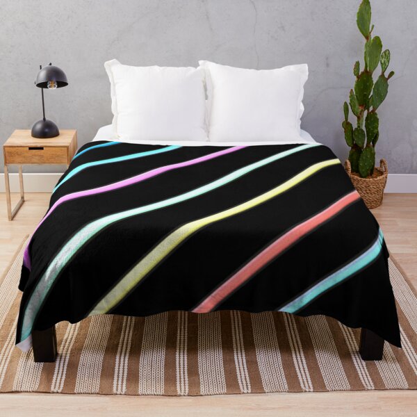 Item preview, Retro Futuristic Neon Laser Glow Stripes designed and sold by Nexus Space.