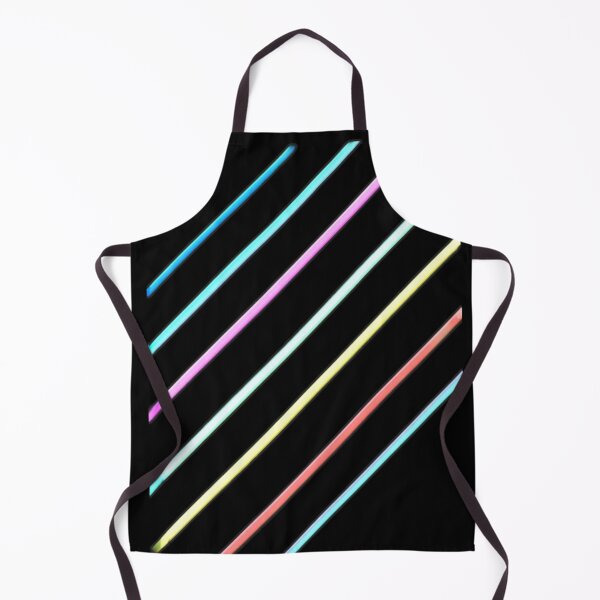 Item preview, Retro Futuristic Neon Laser Glow Stripes designed and sold by Nexus Space.