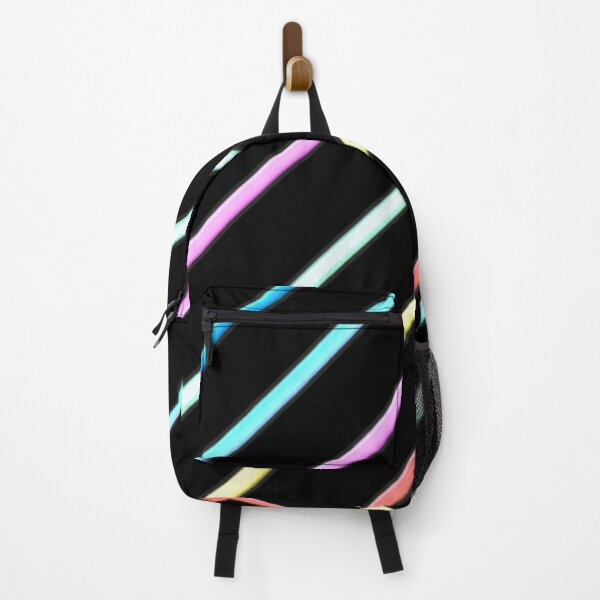 Item preview, Retro Futuristic Neon Laser Glow Stripes designed and sold by Nexus Space.