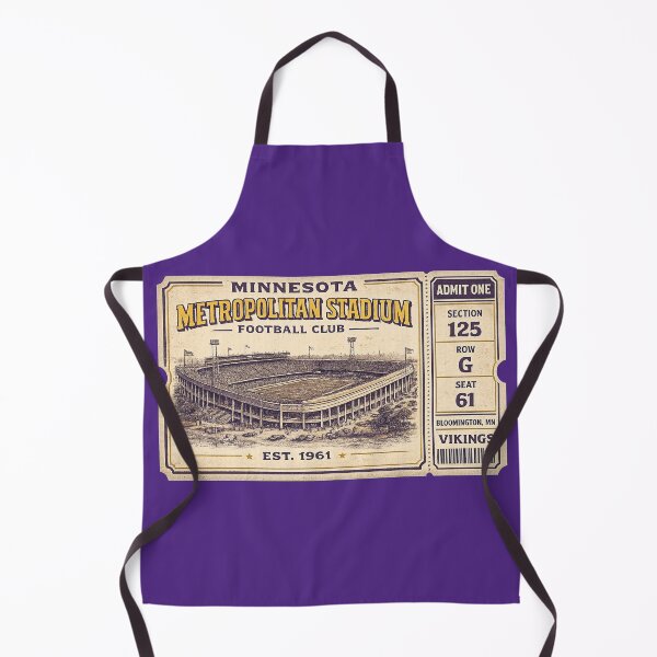 Item preview, Metropolitan Stadium Vintage Ticket Shirt, Minnesota Football Club Retro Stadium Tee designed and sold by GhostDawgs.