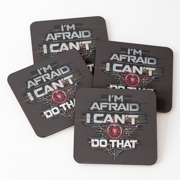 Item preview, I'm Afraid I Can't Do That – Retro Sci-Fi “2001”! designed and sold by Alan-David.
