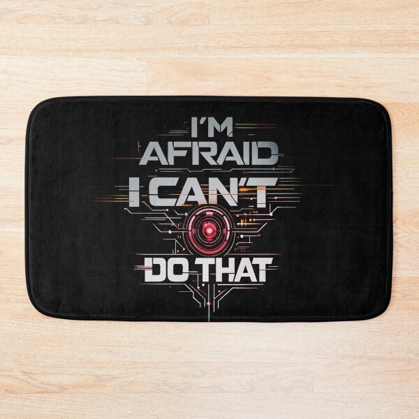 Item preview, I'm Afraid I Can't Do That – Retro Sci-Fi “2001”! designed and sold by Alan-David.